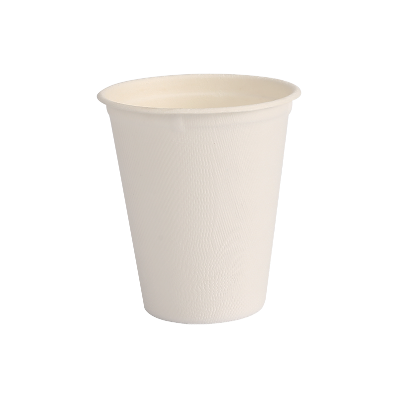 Degradable bagasse cup container 800ml Bagasse with Lid L8.2*H9cm