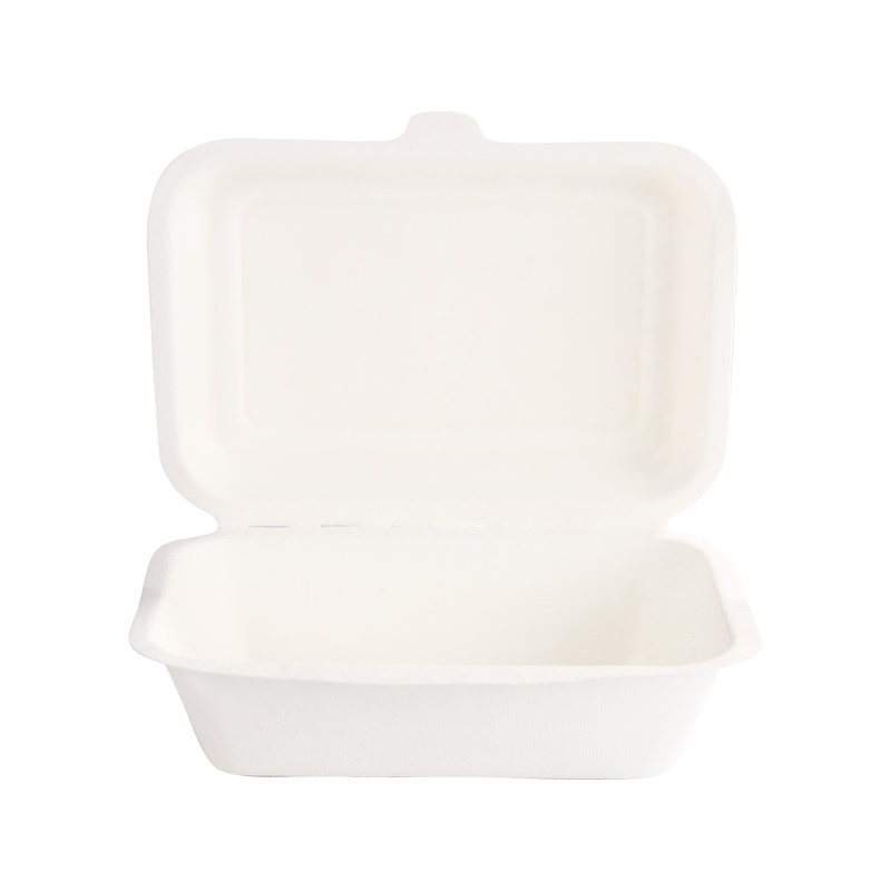 Durable 7" x 5" Rectangle clamshell /500ml L18.5*W13.7*H2.0/4.4cm