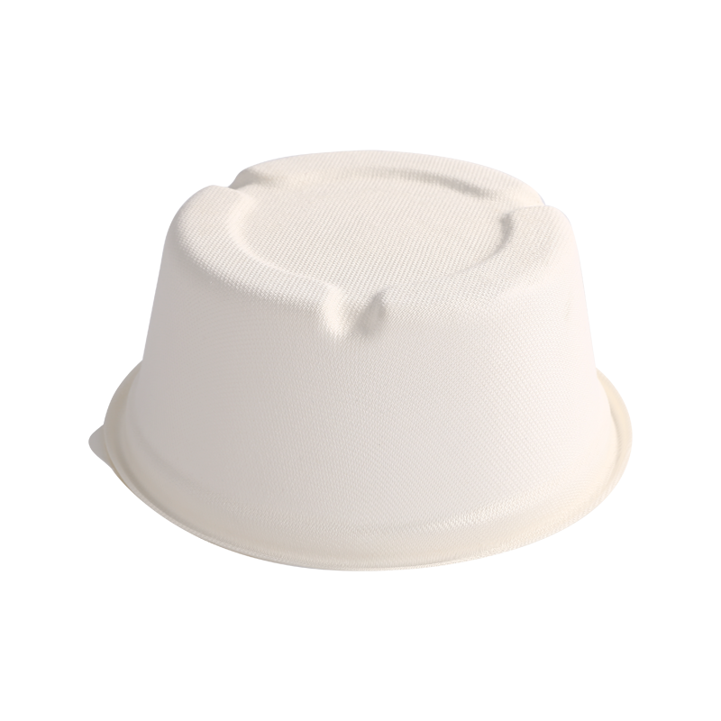 Reliable 800ml Bowl-bagasse with lid L16.1*H6.9cm