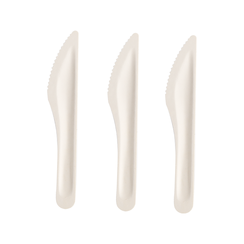 Degradable bagasse knife tableware L15.5-16.ocm